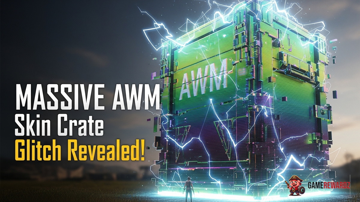 PUBG Mobile: MASSIVE AWM Skin Crate Glitch Revealed!